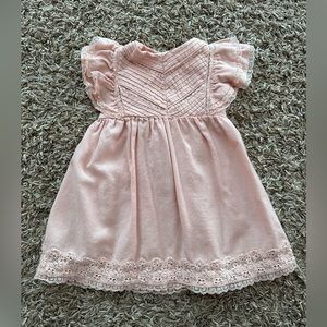 Baby girl Zara dress. Vintage style.